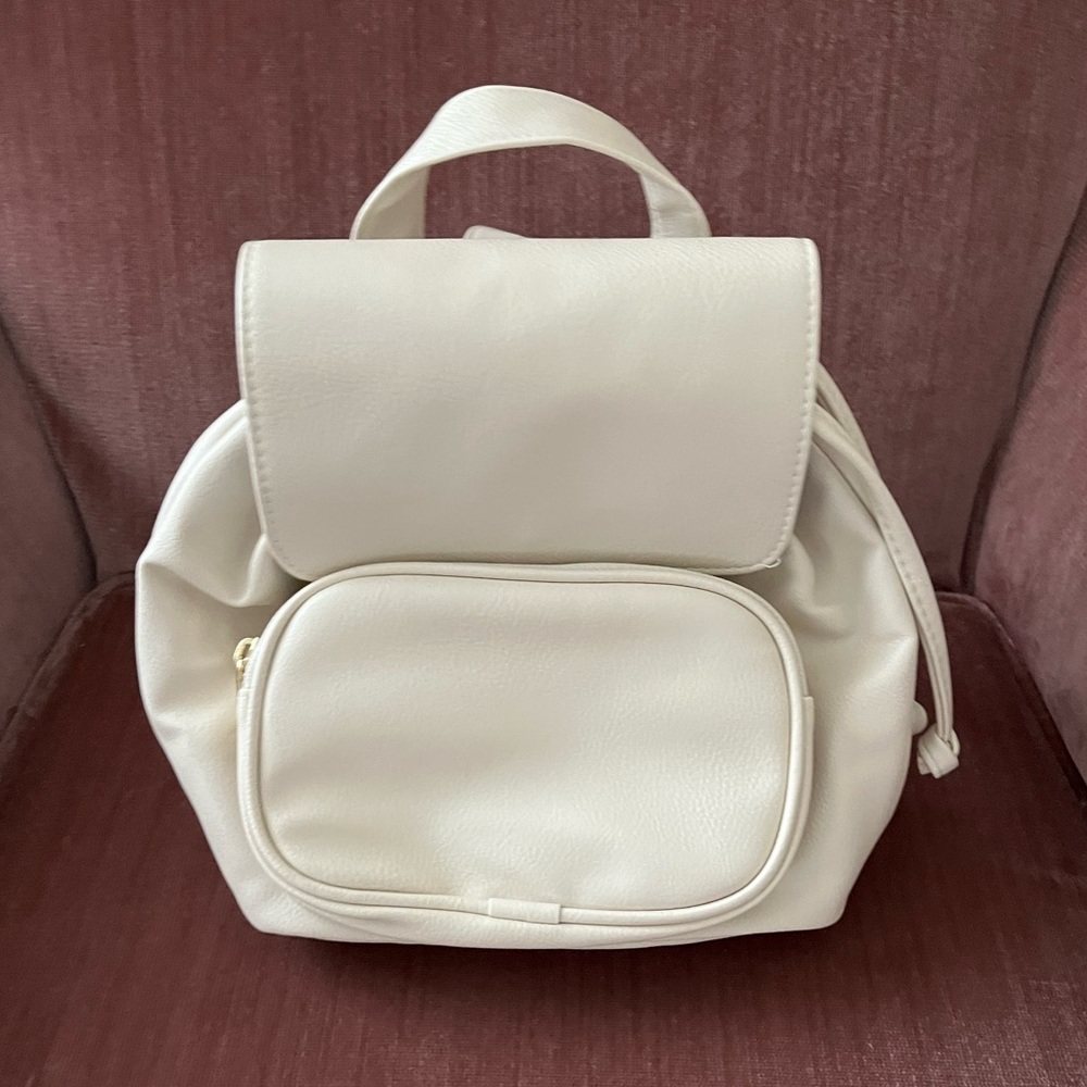 off white mini backpack